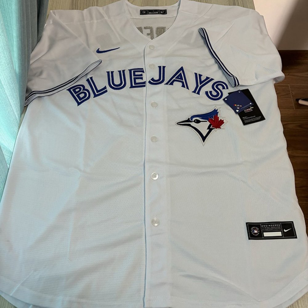 Vladimir Guerrero Jr. Jersey Nike MLB White Toronto Blue Jays Baseball Jersey 27